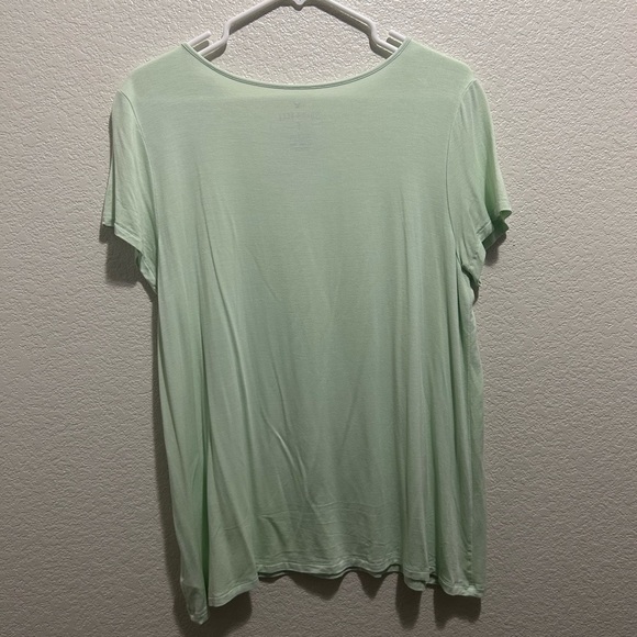 NWOT American Eagle Outfitters Sea Green/Mint Tee - Picture 6 of 6